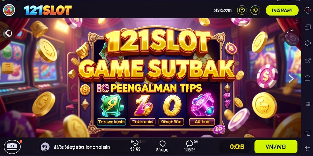 Gameplay seru dalam 1121SLOT dengan berbagai tema slot.