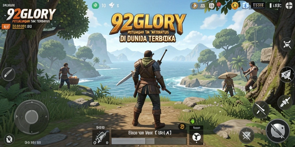 Gameplay seru di dunia terbuka 92GLORY yang penuh petualangan.