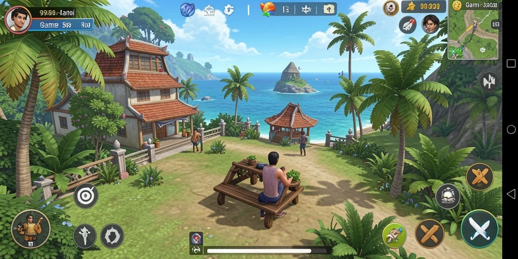 Screenshot gameplay 9939 yang penuh warna dan menarik.