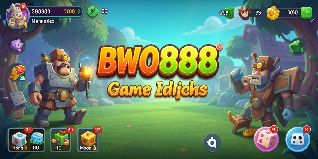 Tampilan gameplay BWO888 yang menarik dan sederhana.