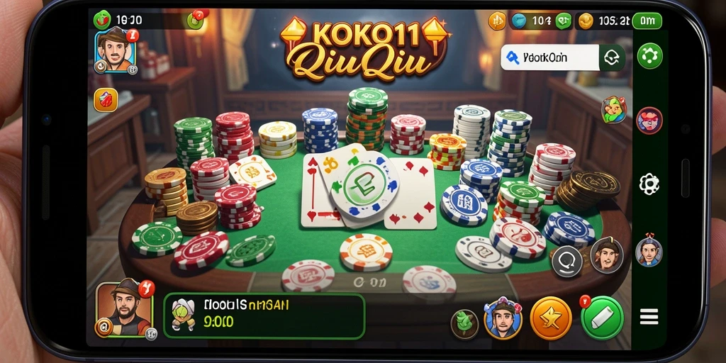Tampilan screenshot gameplay KOKO11 yang mendebarkan.