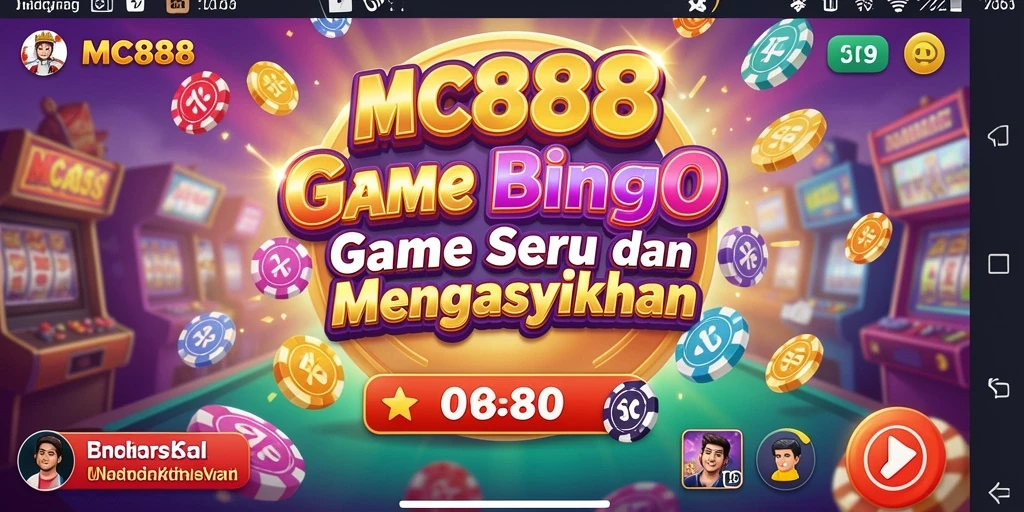 Tampilan gameplay Bingo yang seru dan menarik di MC888.