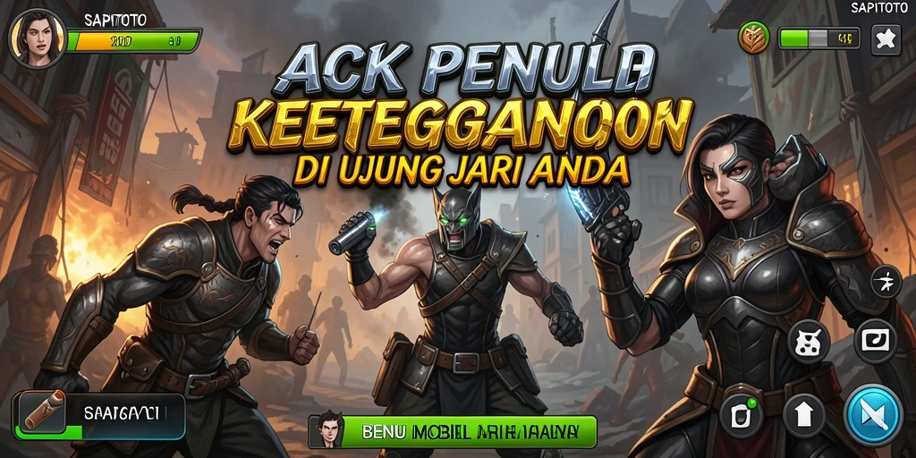 Gameplay mendebarkan dalam SAPITOTO dengan aksi penuh warna.