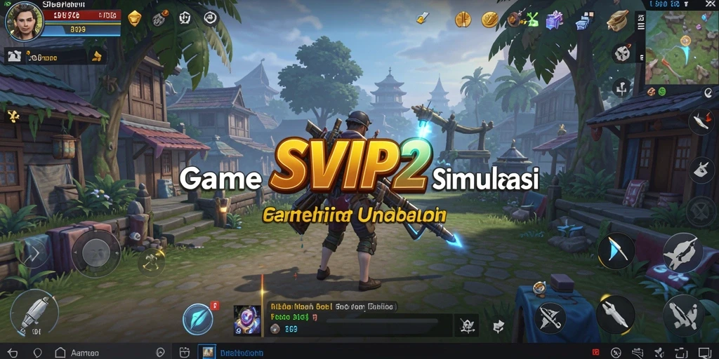 Tangkapan layar gameplay SVIP2 dengan grafis simulasi yang menarik.