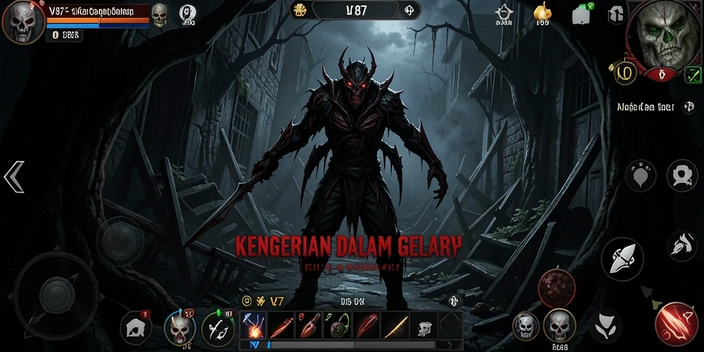 Gameplay menegangkan dengan suasana Horror yang mencekam.