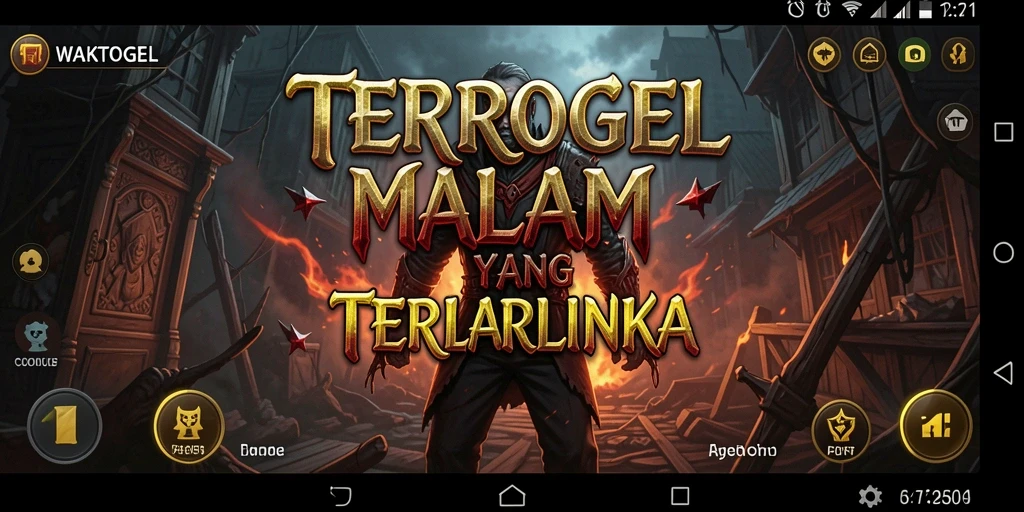 Gameplay WAKTOGEL yang mencekam dan penuh ketegangan.